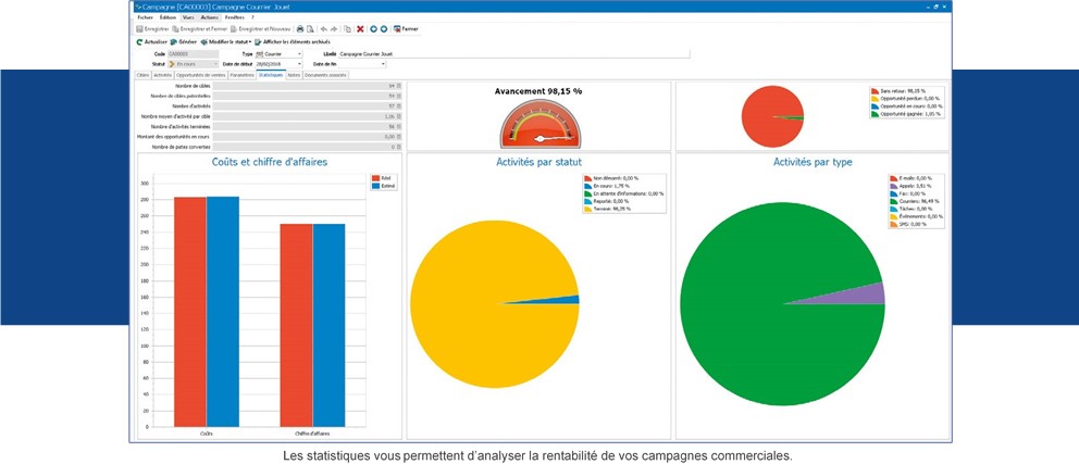 Logiciel CRM (Gestion de la Relation Client)