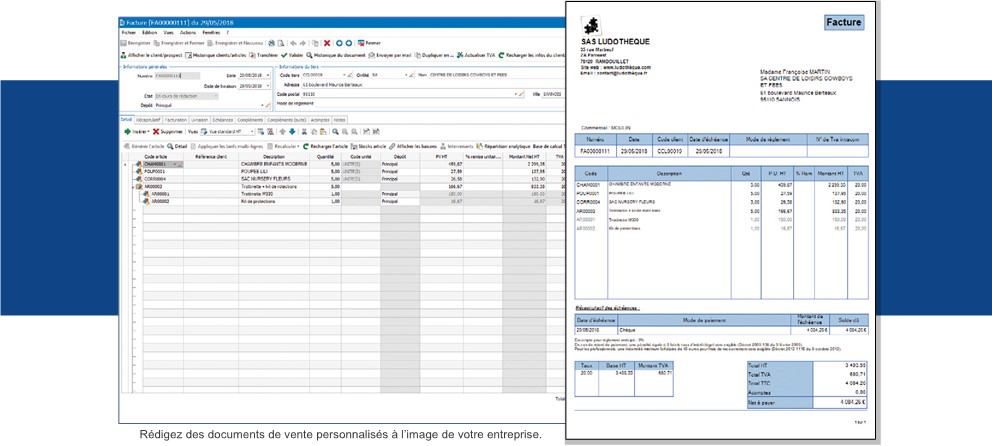 Gestion Commerciale EBP